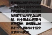 昆明网站制作行业翘楚，揭秘前十强企业背后的故事与优势，昆明网站制作行业领军企业揭秘，前十强企业传奇与优势探析，昆明网站制作行业，揭秘前十强企业传奇与优势