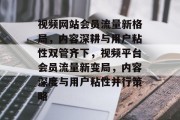 视频网站会员流量新格局，内容深耕与用户粘性双管齐下，视频平台会员流量新变局，内容深度与用户粘性并行策略