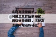 追踪高流量网站，揭秘网络流量背后的秘密，网络流量密码，揭秘高流量网站追踪秘密