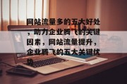 网站流量多的五大好处，助力企业腾飞的关键因素，网站流量提升，企业腾飞的五大关键优势
