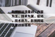 影视网站流量战，内容为王，技术为翼，驱动，技术助力，影视网站流量战新格局
