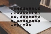 中国观看体育赛事人数，见证体育魅力的全民狂欢，体育魅力席卷全民，中国观看体育赛事人数创纪录狂欢