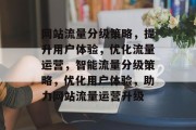 网站流量分级策略，提升用户体验，优化流量运营，智能流量分级策略，优化用户体验，助力网站流量运营升级