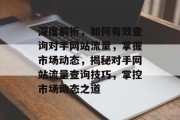 深度解析，如何有效查询对手网站流量，掌握市场动态，揭秘对手网站流量查询技巧，掌控市场动态之道