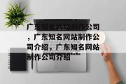 广东知名网站制作公司，广东知名网站制作公司介绍，广东知名网站制作公司介绍