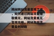 揭秘网站流量变现之道，如何通过网站流量赚取美元，网站流量美元变现攻略，揭秘高效流量盈利秘籍
