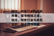 四川,特色行业与商机共舞,探寻赚钱之道,四川,特色行业与商机交织,探寻赚钱之道