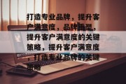 打造专业品牌，提升客户满意度，品牌重塑，提升客户满意度的关键策略，提升客户满意度，打造专业品牌的关键策略
