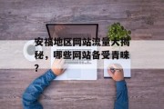 安福地区网站流量大揭秘，哪些网站备受青睐？