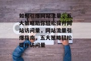 如何引爆网站流量，五大策略助你轻松提升网站访问量，网站流量引爆指南，五大策略轻松提升访问量