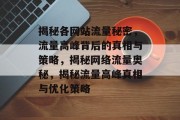 揭秘各网站流量秘密，流量高峰背后的真相与策略，揭秘网络流量奥秘，揭秘流量高峰真相与优化策略