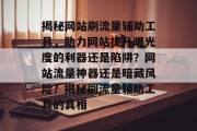 揭秘网站刷流量辅助工具，助力网站提升曝光度的利器还是陷阱？网站流量神器还是暗藏风险？揭秘刷流量辅助工具的真相