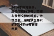 2014年体育赛事，激情燃烧的夏天，荣耀与梦想交织的瞬间，激情盛夏，荣耀梦想交织的2014年体育赛事回顾