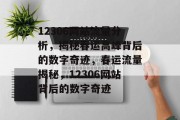 12306网站流量分析，揭秘春运高峰背后的数字奇迹，春运流量揭秘，12306网站背后的数字奇迹