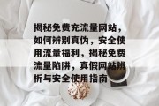 揭秘免费充流量网站，如何辨别真伪，安全使用流量福利，揭秘免费流量陷阱，真假网站辨析与安全使用指南
