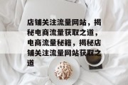 店铺关注流量网站，揭秘电商流量获取之道，电商流量秘籍，揭秘店铺关注流量网站获取之道