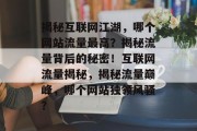 揭秘互联网江湖，哪个网站流量最高？揭秘流量背后的秘密！互联网流量揭秘，揭秘流量巅峰，哪个网站独领风骚？