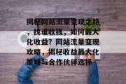 揭秘网站流量变现之路，找谁收钱，如何最大化收益？网站流量变现攻略，揭秘收益最大化策略与合作伙伴选择