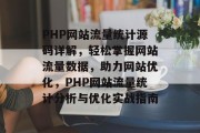 PHP网站流量统计源码详解，轻松掌握网站流量数据，助力网站优化，PHP网站流量统计分析与优化实战指南