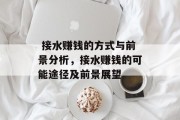 接水赚钱的方式与前景分析,接水赚钱的可能途径及前景展望