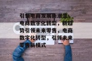 引领电商发展新潮流，电商数字化转型，新趋势引领未来零售，电商数字化转型，引领未来零售新模式