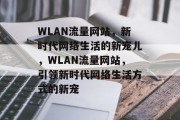 WLAN流量网站，新时代网络生活的新宠儿，WLAN流量网站，引领新时代网络生活方式的新宠