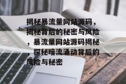 揭秘暴流量网站源码，揭秘背后的秘密与风险，暴流量网站源码揭秘，探秘暗流涌动背后的风险与秘密