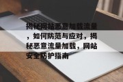 揭秘网站恶意加载流量，如何防范与应对，揭秘恶意流量加载，网站安全防护指南