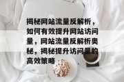 揭秘网站流量反解析，如何有效提升网站访问量，网站流量反解析奥秘，揭秘提升访问量的高效策略