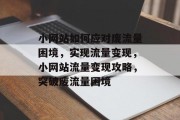 小网站如何应对废流量困境，实现流量变现，小网站流量变现攻略，突破废流量困境