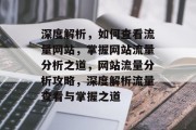 深度解析，如何查看流量网站，掌握网站流量分析之道，网站流量分析攻略，深度解析流量查看与掌握之道