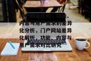 门户网站区别，功能、内容与用户需求的差异化分析，门户网站差异化解析，功能、内容与用户需求对比研究