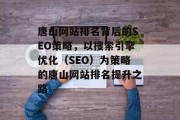 唐山网站排名背后的SEO策略，以搜索引擎优化（SEO）为策略的唐山网站排名提升之路