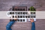 广西钦州新闻，多元发展助力城市崛起，钦州，多元发展引擎驱动城市崛起新篇章