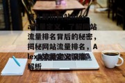 深入解析网站Alexa流量定义，了解网站流量排名背后的秘密，揭秘网站流量排名，Alexa流量定义深度解析