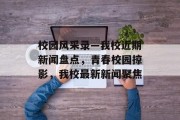校园风采录—我校近期新闻盘点，青春校园掠影，我校最新新闻聚焦