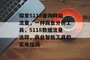 探索5118查询网站流量，一种商业分析工具，5118数据流量追踪，商业智能工具的实用指南