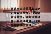 网站商城流量获取攻略，多渠道整合，打造爆款流量池，全网流量攻略，多渠道整合，打造爆款商城流量池