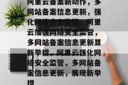 阿里云备案新动作，多网站备案信息更新，强化网络安全监管，阿里云加强网络安全监管，多网站备案信息更新显新举措，阿里云强化网络安全监管，多网站备案信息更新，展现新举措