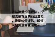 网站流量价值评估，挖掘流量背后的商业潜力，流量价值评估，解锁网站流量商业潜能