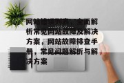 网站错误列表，全面解析常见网站故障及解决方案，网站故障排查手册，常见问题解析与解决方案