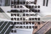 深圳网站建设CMS，打造高效、专业的企业网站，深圳企业网站定制专家，高效CMS打造专业平台，深圳专业企业网站定制专家，高效CMS助力企业平台建设