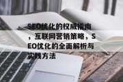SEO优化的权威指南，互联网营销策略，SEO优化的全面解析与实践方法