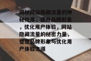 揭秘网站隐藏流量的神秘作用，提升品牌形象，优化用户体验，网站隐藏流量的秘密力量，塑造品牌形象与优化用户体验之道