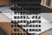 企业建网站多少钱？在互联网快速发展的今天，企业的数字化转型已经成为不可阻挡的趋势。为了更好地服务客户、提高竞争力，许多企业在选择建站方案时都会考虑网站的建设成本。那么，企业建网站到底需要多少费用呢？，企业建网站多少钱？