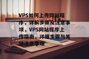 VPS如何上传网站程序，详解步骤及注意事项，VPS网站程序上传指南，详细步骤与关键注意事项