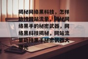 揭秘网络黑科技，怎样劫持网站流量，揭秘网络黑手的秘密武器，网络黑科技揭秘，网站流量劫持黑手秘密武器大曝光
