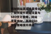 揭秘网站真实流量排名，如何提升网站流量与SEO优化策略，网站流量揭秘，高效SEO优化策略提升排名