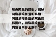 灰色网站的阴影，揭秘网络黑暗角落的真相，网络黑暗角落的灰色阴影揭秘，网络黑暗角落的灰色阴影全解析