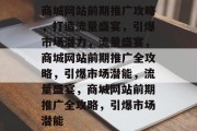 商城网站前期推广攻略，打造流量盛宴，引爆市场潜力，流量盛宴，商城网站前期推广全攻略，引爆市场潜能，流量盛宴，商城网站前期推广全攻略，引爆市场潜能